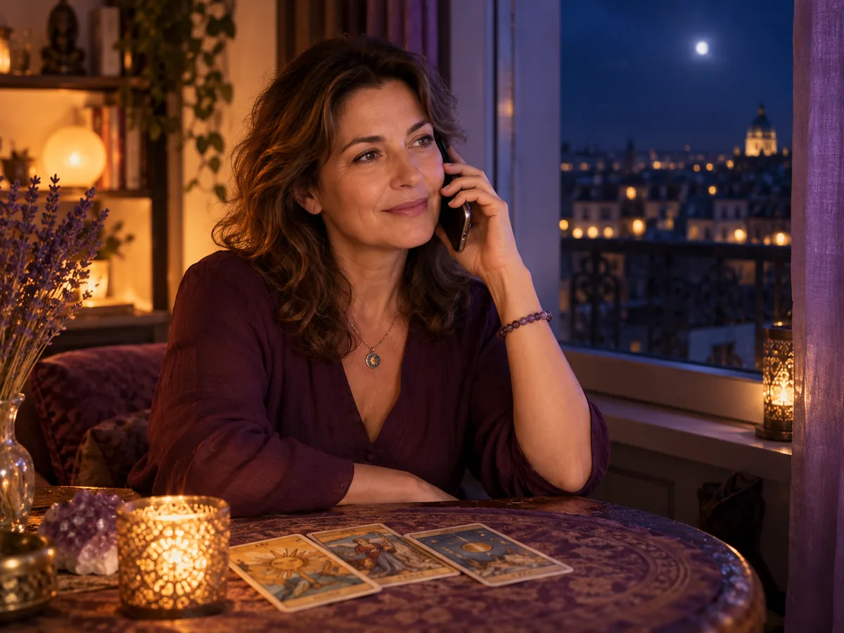 Voyance de nuit par téléphone — illustration